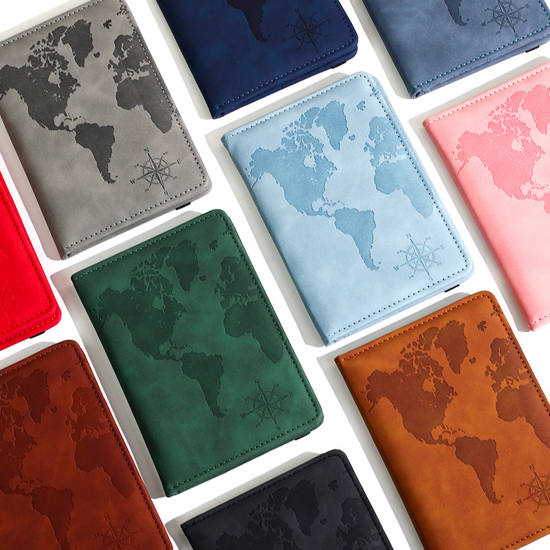 Travel Accessories India - Nowy Pokrowiec na Paszport z Nadrukiem