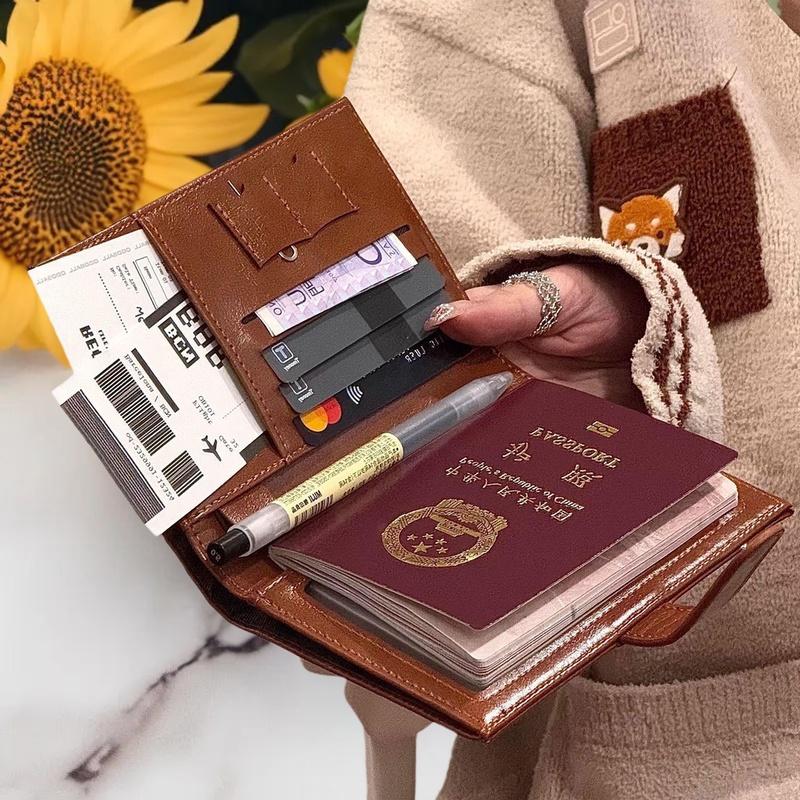 Travel Accessories India - Portfel na paszport podróżny damski męski