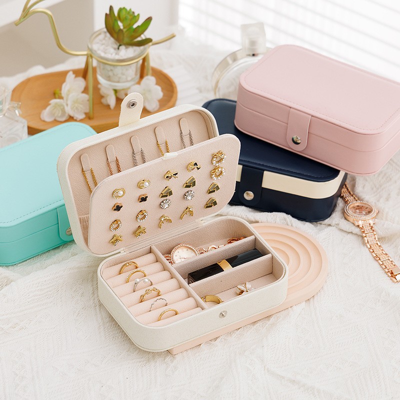 Przenośne mini pudełko na biżu – Travel Accessories Jewelry recenzja i cena