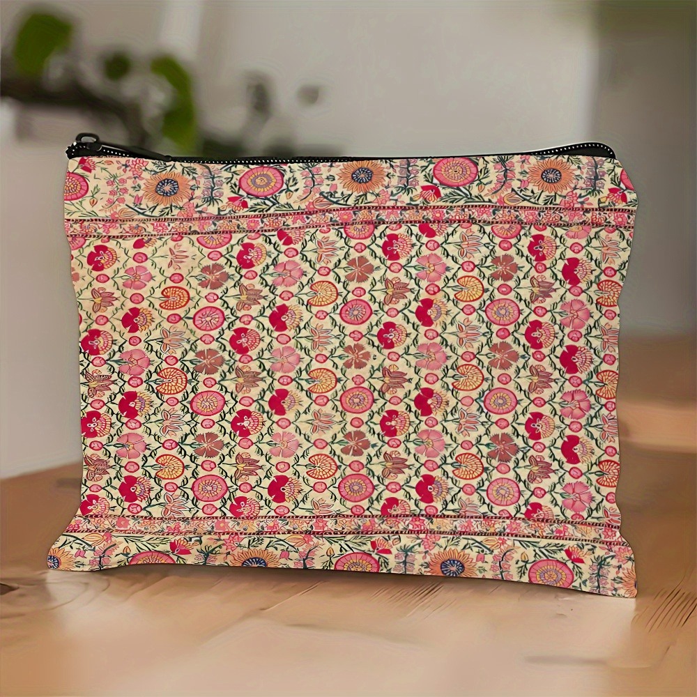 Vintage Bohemian Makeup Bag In – Travel Accessories India recenzja i cena