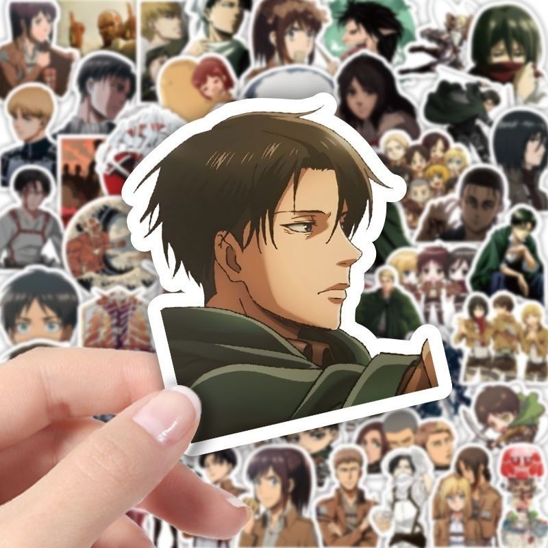 60 szt. Naklejek Anime Atak Ty – Luggage Cover Protector recenzja i cena